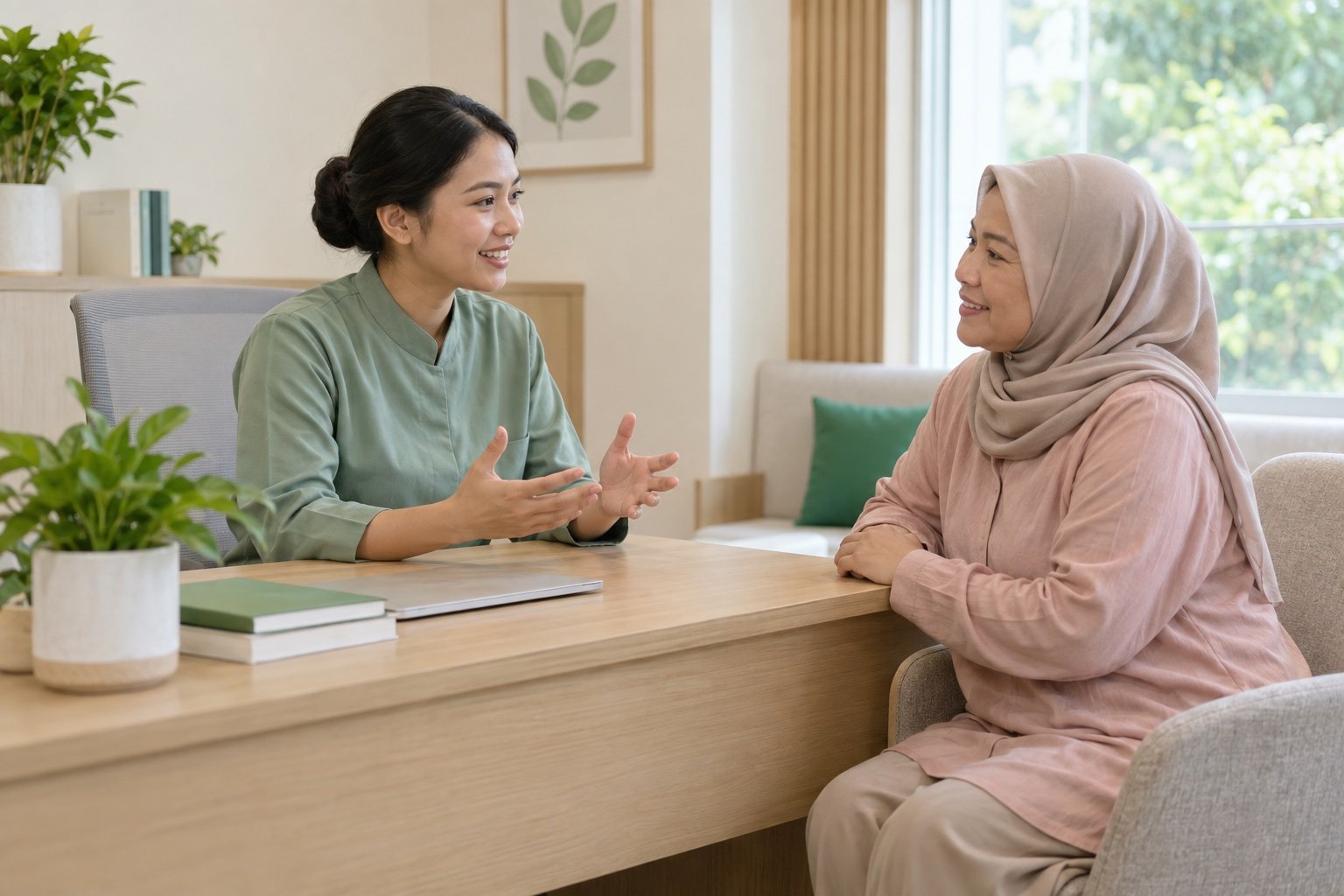 Ruang konsultasi wellness RSU Bhakti Rahayu Tabanan