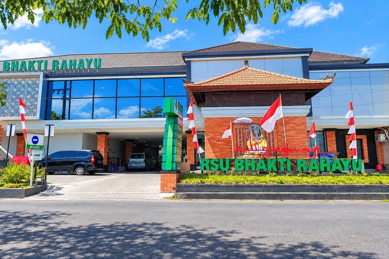 Tampak depan RSU Bhakti Rahayu Tabanan, visual disempurnakan